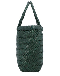 Dragon Diffusion Dragon Diffusion Mini Flat Gora Leather Top Handle Bag