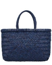 Dragon Diffusion Dragon Diffusion Mini Flat Gora Leather Top Handle Bag