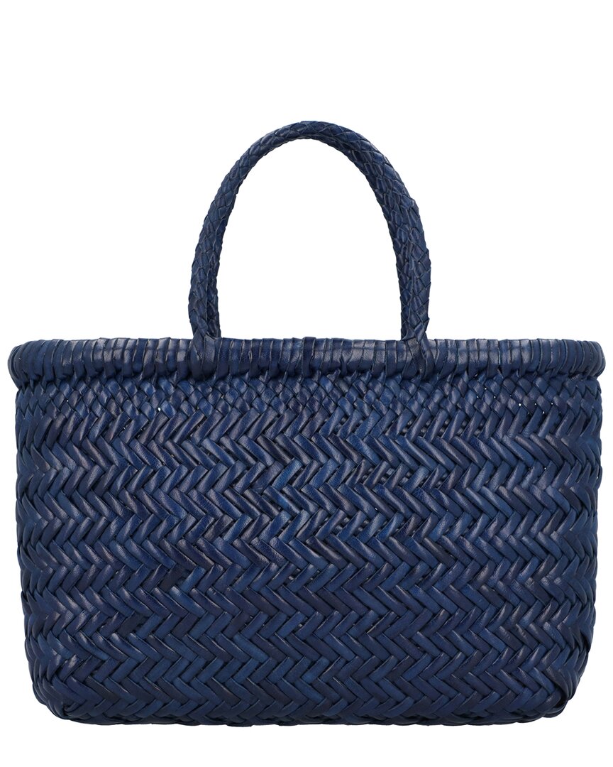 Dragon Diffusion Dragon Diffusion Mini Flat Gora Leather Top Handle Bag