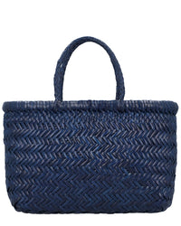 Dragon Diffusion Dragon Diffusion Mini Flat Gora Leather Top Handle Bag
