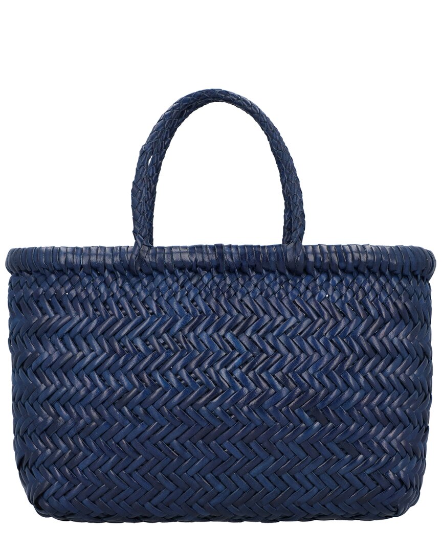 Dragon Diffusion Dragon Diffusion Mini Flat Gora Leather Top Handle Bag