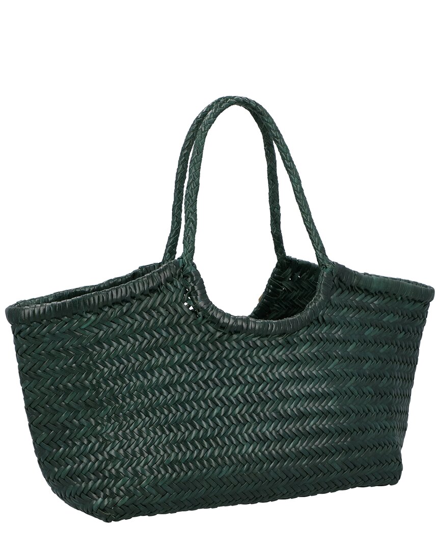 Dragon Diffusion Dragon Diffusion Grace Basket Small Leather Top Handle Bag