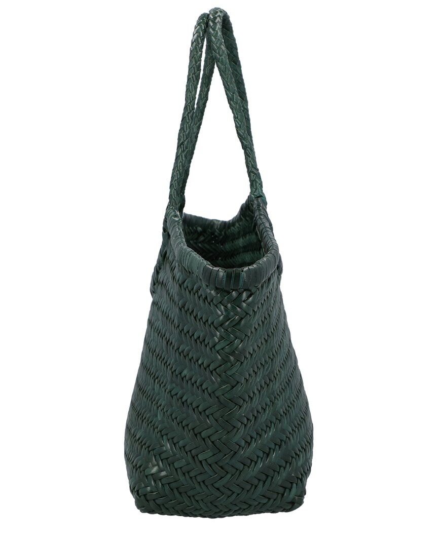Dragon Diffusion Dragon Diffusion Grace Basket Small Leather Top Handle Bag