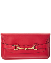Gucci Gucci Red Calf Leather Gucci Clutch Calf Leather (Authentic Pre-Loved)