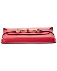 Gucci Gucci Red Calf Leather Gucci Clutch Calf Leather (Authentic Pre-Loved)