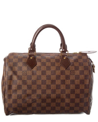 Louis Vuitton Louis Vuitton Brown Damier Ebene Speedy Nm 30 (Authentic Pre-Loved)