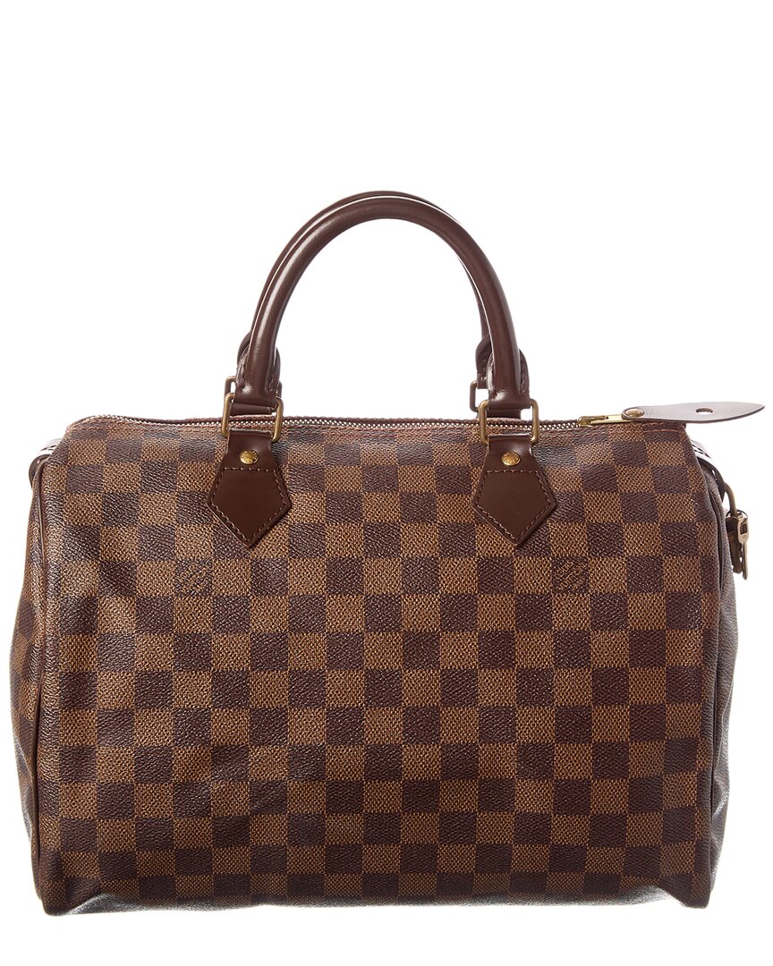 Louis Vuitton Louis Vuitton Brown Damier Ebene Speedy Nm 30 (Authentic Pre-Loved)
