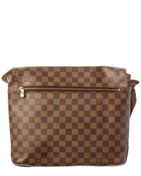 Louis Vuitton Louis Vuitton Brown Damier Ebene Brooklyn Mm (Authentic Pre-Loved)