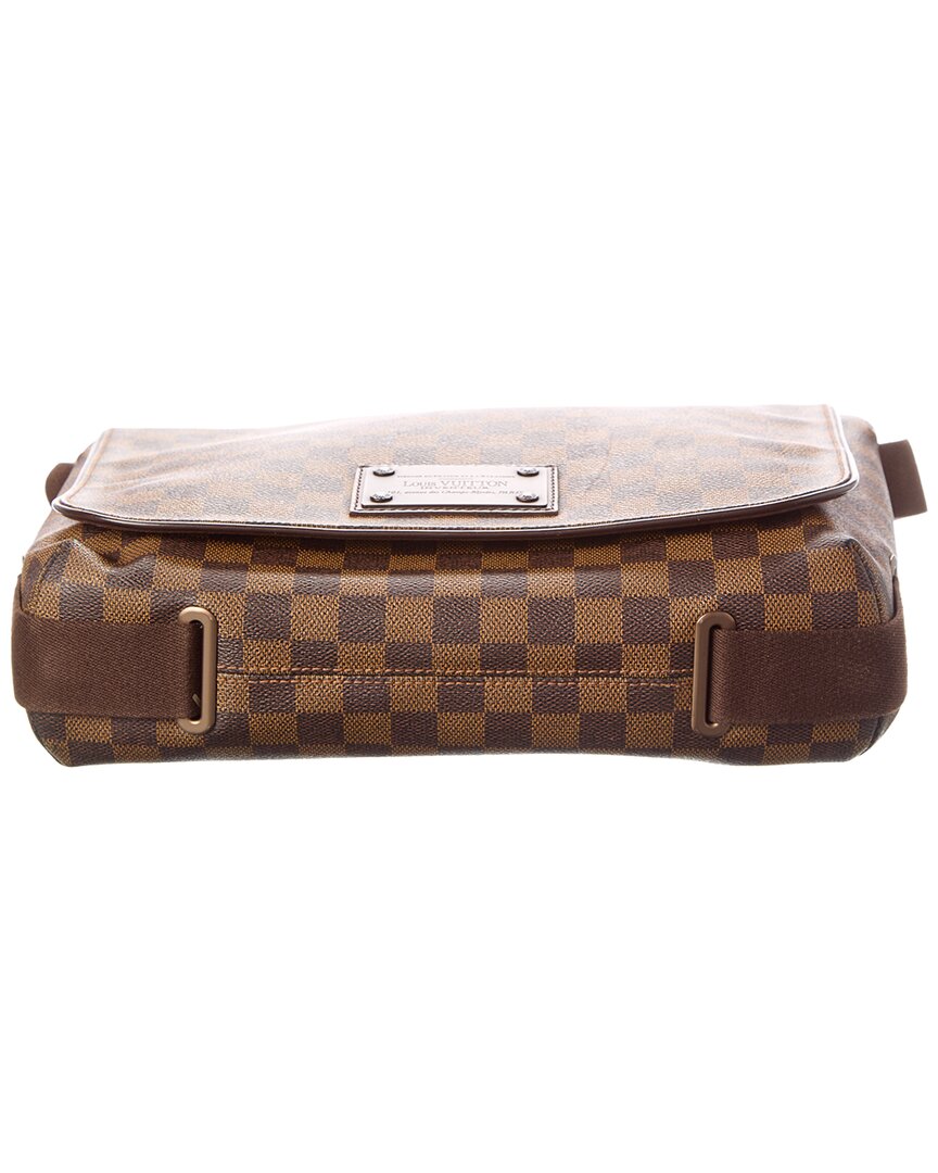 Louis Vuitton Louis Vuitton Brown Damier Ebene Brooklyn Mm (Authentic Pre-Loved)