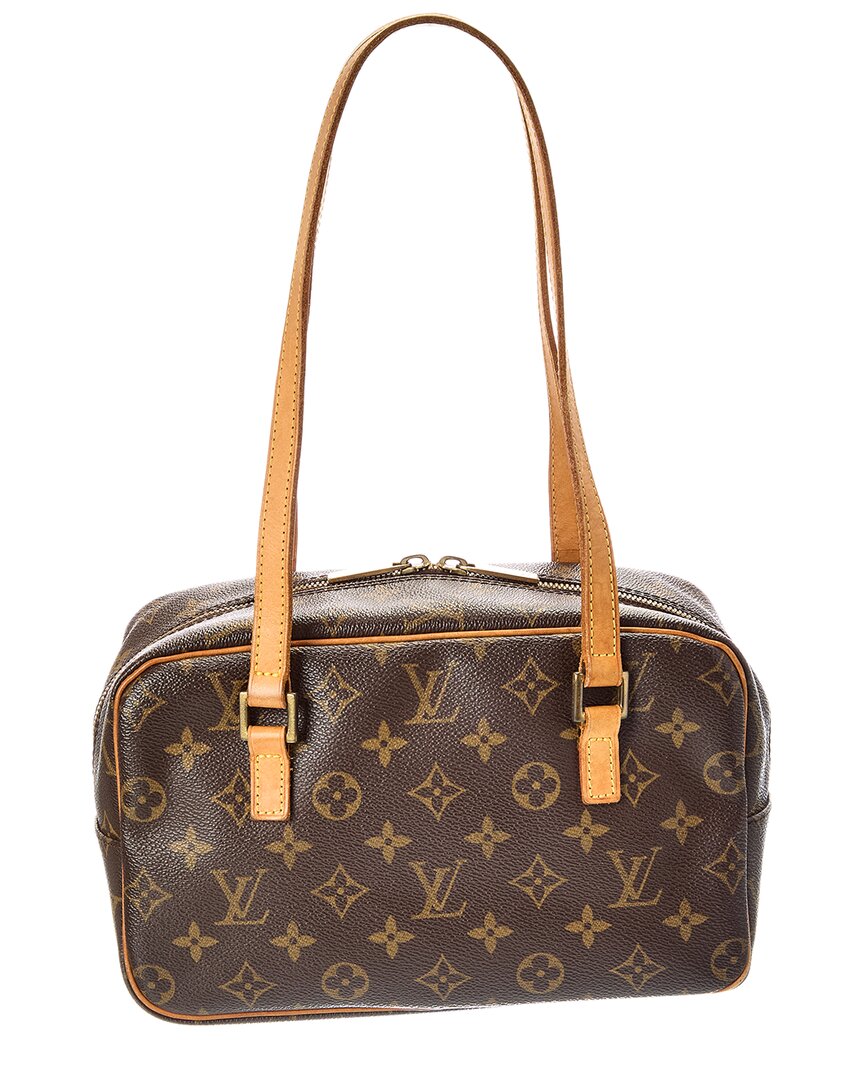 Louis Vuitton Louis Vuitton Brown Monogram Canvas Cite Mm (Authentic Pre-Loved)