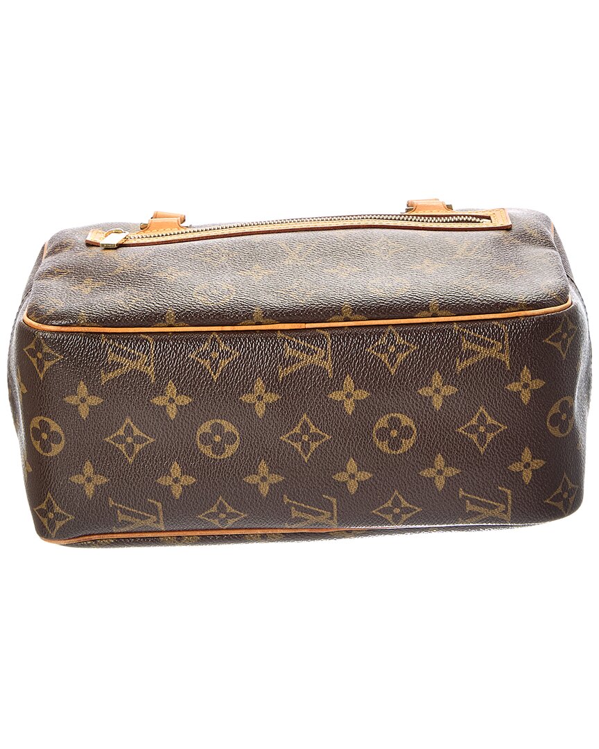 Louis Vuitton Louis Vuitton Brown Monogram Canvas Cite Mm (Authentic Pre-Loved)