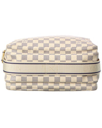 Louis Vuitton Louis Vuitton White/Blue Damier Azur Canvas Naviglio (Authentic Pre-Loved)