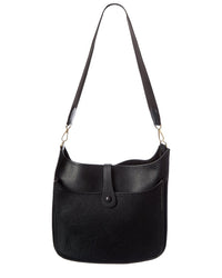 Hermès Hermès Black Clemence Leather Evelyne Gm Ii Messenger Bag (Authentic Pre-