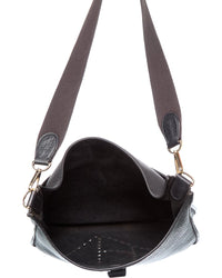 Hermès Hermès Black Clemence Leather Evelyne Gm Ii Messenger Bag (Authentic Pre-