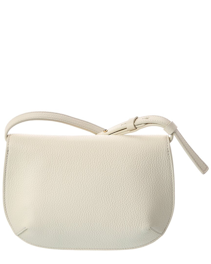 Ferragamo Ferragamo Gancini Leather Shoulder Bag