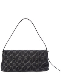 Gucci Gucci Madison Medium Gg Denim & Leather Shoulder Bag