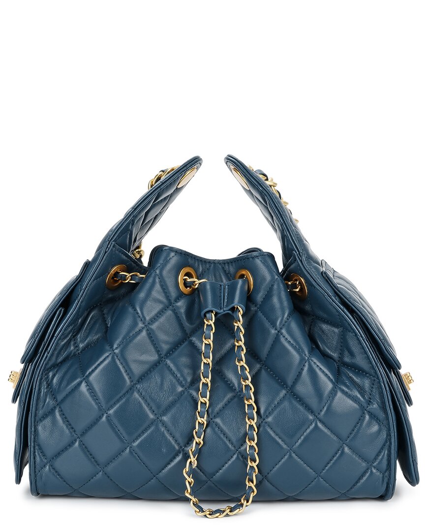 Tiffany & Fred Paris Tiffany & Fred Paris Quilted Leather Shoulder Bag