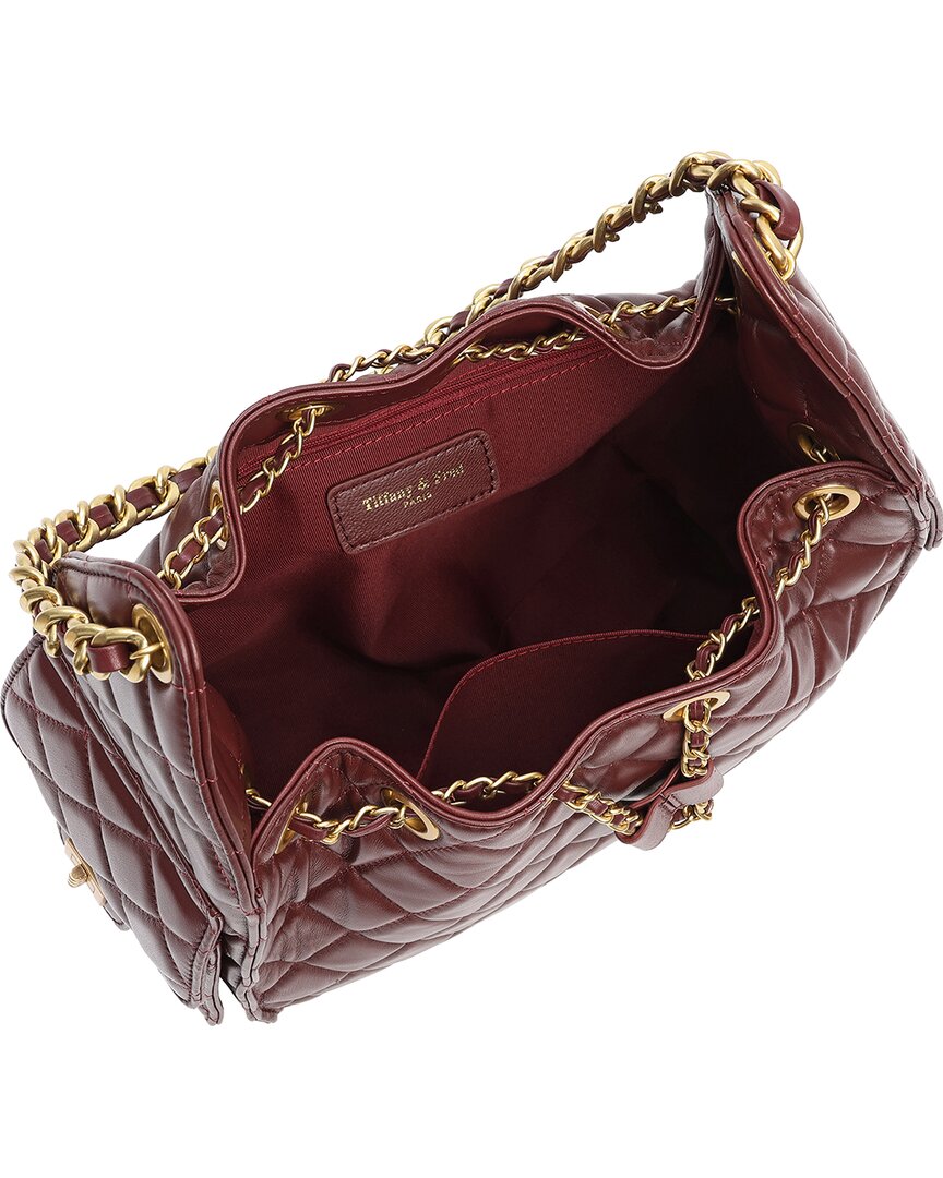 Tiffany & Fred Paris Tiffany & Fred Paris Quilted Leather Shoulder Bag