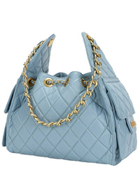 Tiffany & Fred Paris Tiffany & Fred Paris Quilted Leather Shoulder Bag