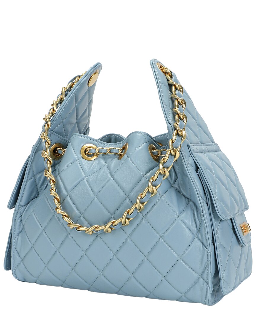 Tiffany & Fred Paris Tiffany & Fred Paris Quilted Leather Shoulder Bag