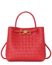 Tiffany & Fred Paris Tiffany & Fred Paris Woven Leather Top Handle Bag
