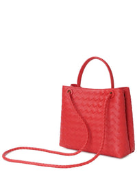 Tiffany & Fred Paris Tiffany & Fred Paris Woven Leather Top Handle Bag