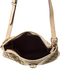 Pre-Owned Gucci Beige Gg Canvas Abbey Crossbody (Authentic Pre-Loved)