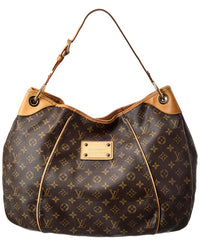 Pre-Owned Louis Vuitton Brown Monogram Canvas Galliera Pm (Authentic Pre-Loved)