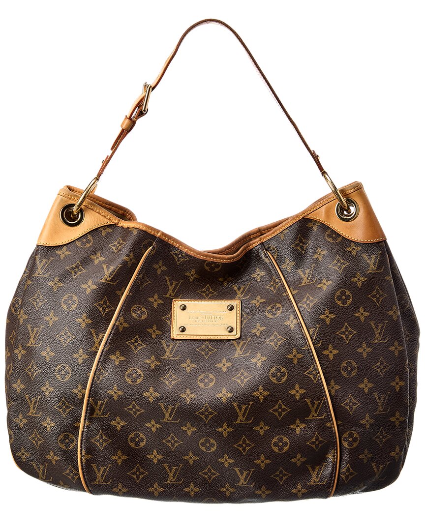 Pre-Owned Louis Vuitton Brown Monogram Canvas Galliera Pm (Authentic Pre-Loved)