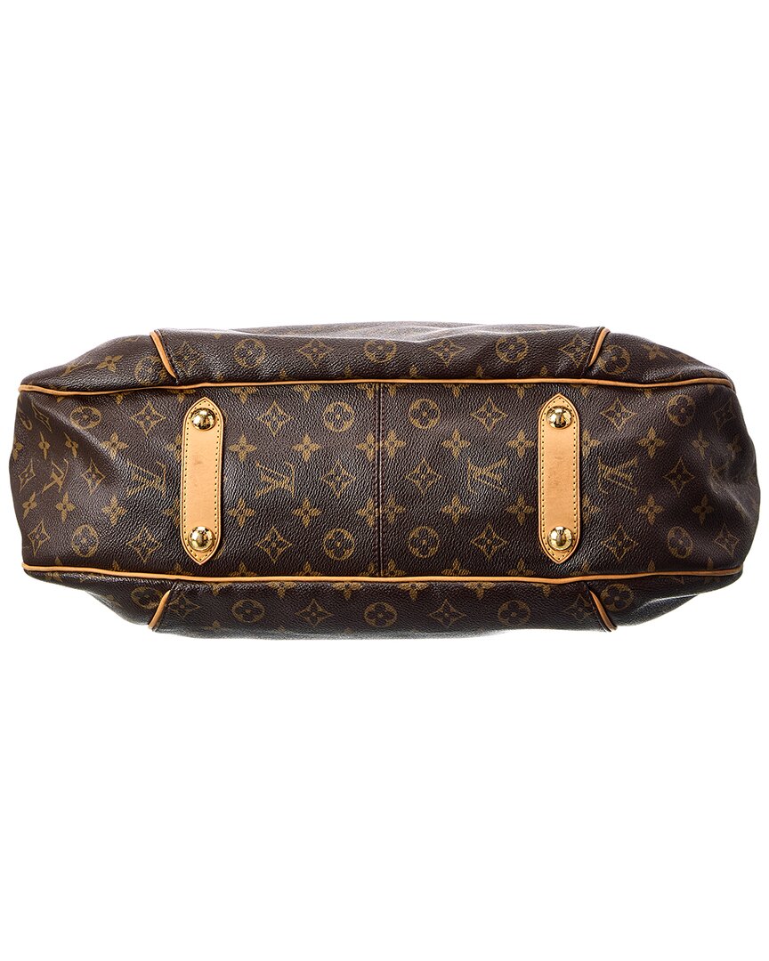 Pre-Owned Louis Vuitton Brown Monogram Canvas Galliera Pm (Authentic Pre-Loved)