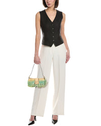 FENDI Fendi Baby Raffia Shoulder Bag