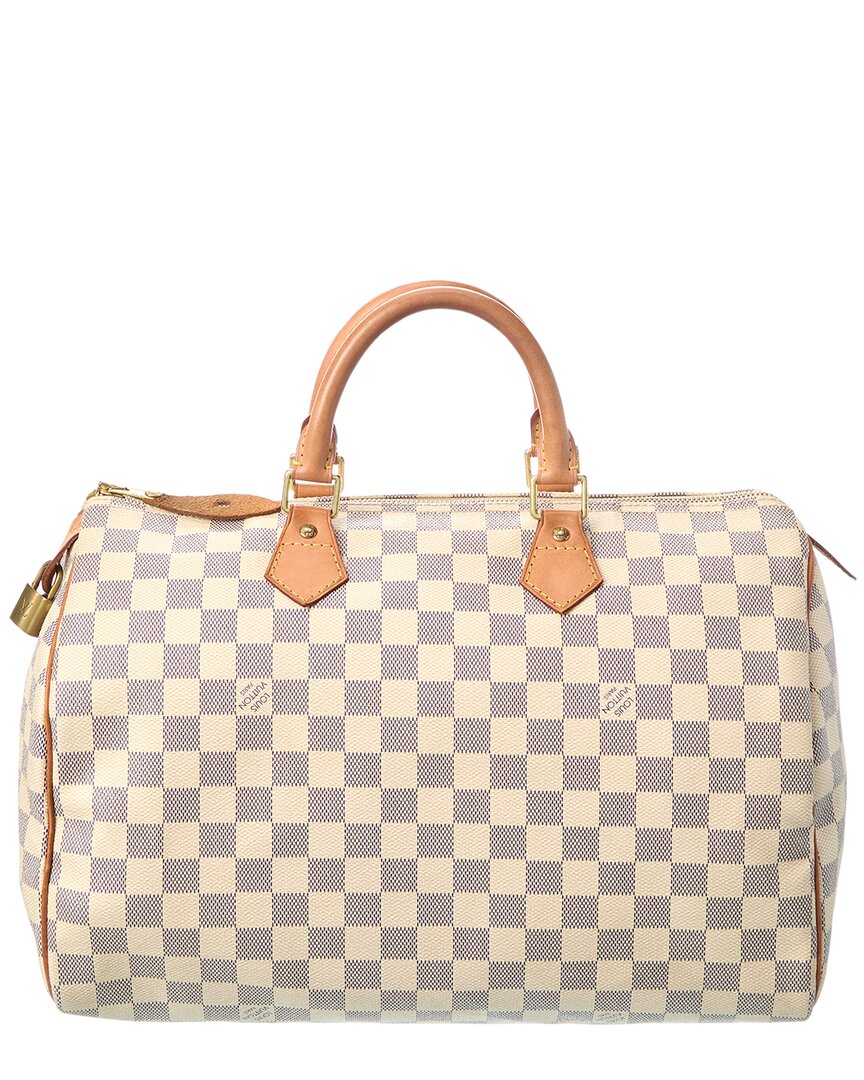 Louis Vuitton Louis Vuitton Damier Azur Speedy 35 (Authentic Pre-Loved)