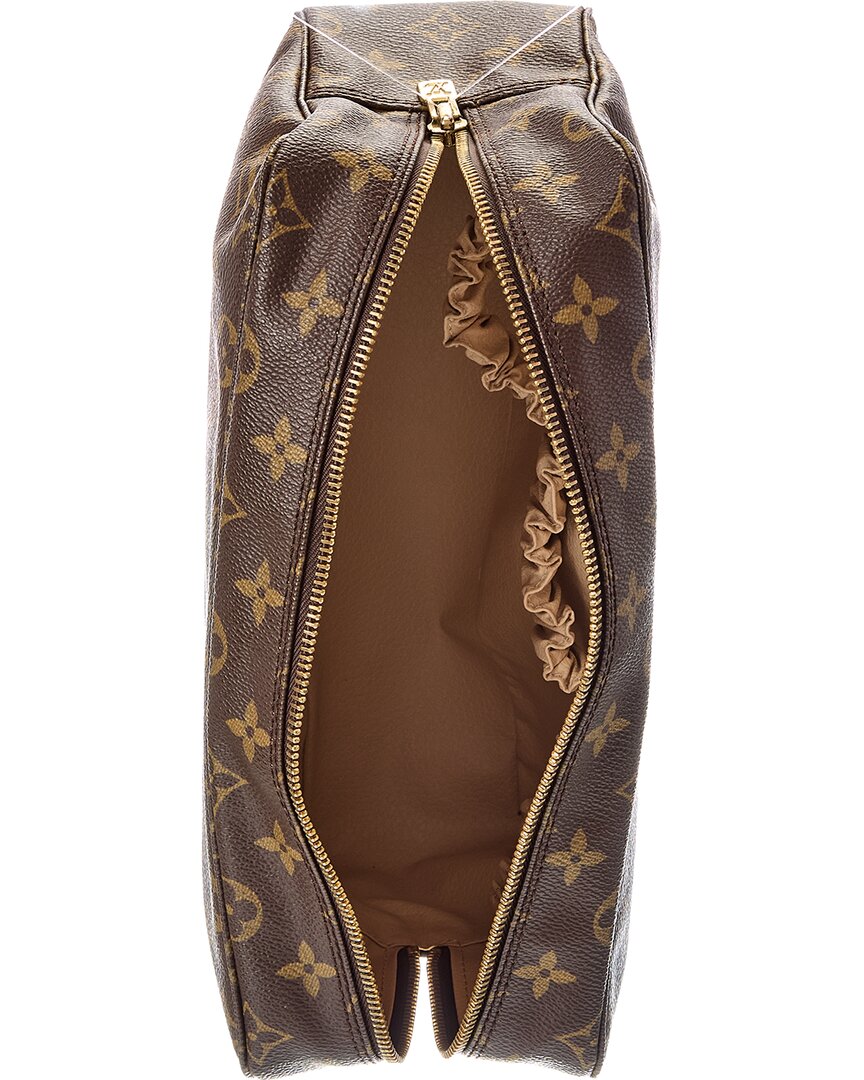 Louis Vuitton Louis Vuitton Brown Monogram Canvas Trousse Toilette 28 (Authentic Pre-Loved)