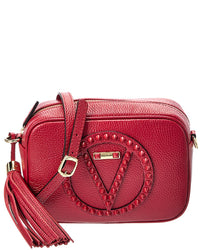 Valentino By Mario Valentino Mia Rock Leather Camera Bag