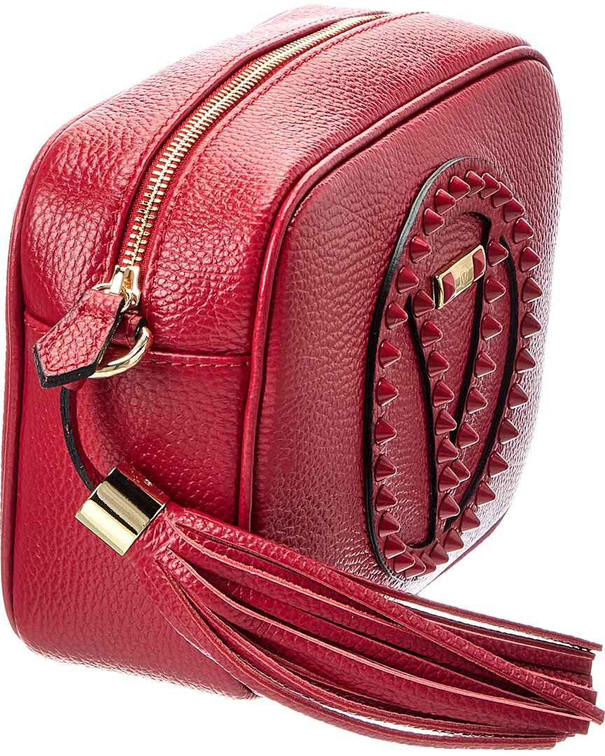 Valentino By Mario Valentino Mia Rock Leather Camera Bag