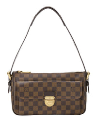 Louis Vuitton Louis Vuitton Brown Damier Ebene & Leather Ravello Gm (Authentic Pre-Loved)