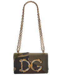 Dolce & Gabbana Dolce & Gabbana Dg Girls Canvas Shoulder Bag
