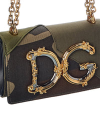 Dolce & Gabbana Dolce & Gabbana Dg Girls Canvas Shoulder Bag
