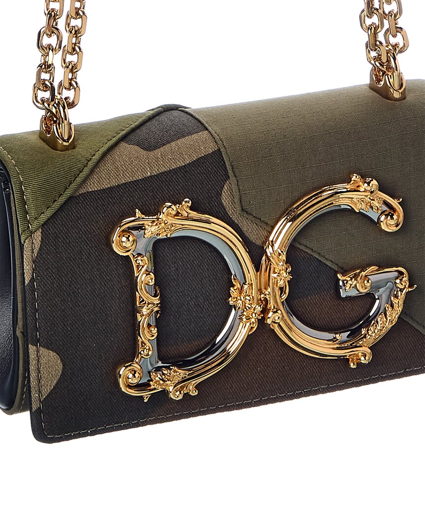 Dolce & Gabbana Dolce & Gabbana Dg Girls Canvas Shoulder Bag