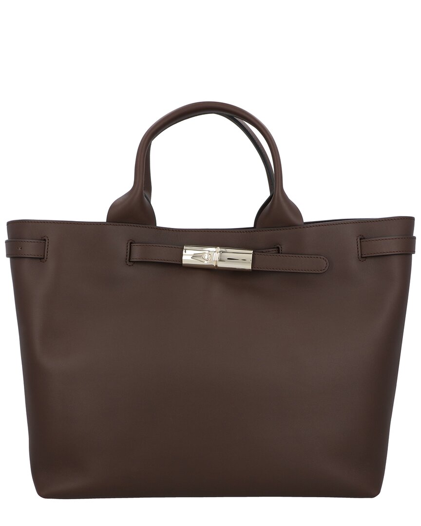 Longchamp Longchamp Le Smart Large Leather Handbag