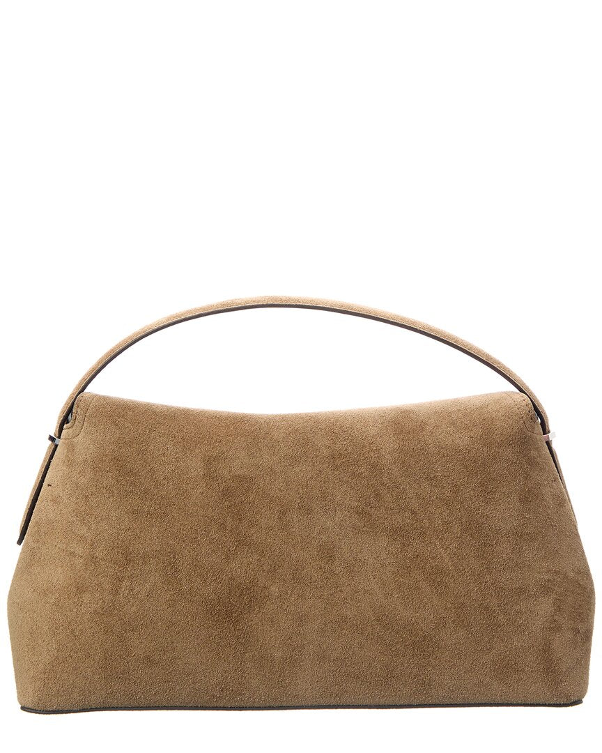 TOTEME Toteme T-Lock Suede Shoulder Bag