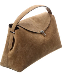 TOTEME Toteme T-Lock Suede Shoulder Bag