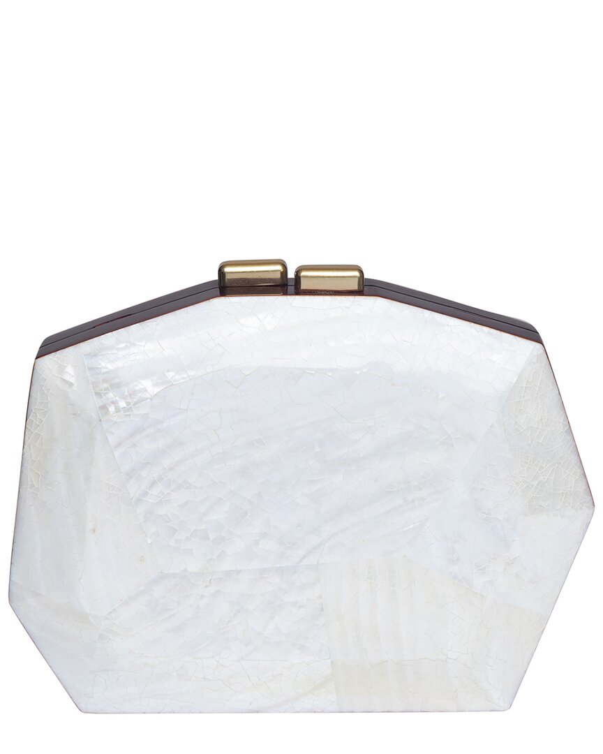 Rafé Rafé Meagan Abalone Clutch