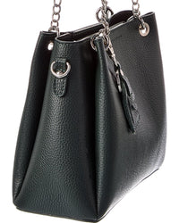 Italian Leather Top Handle Tote