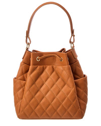 Italian Leather Bucket Bag