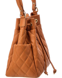 Italian Leather Bucket Bag