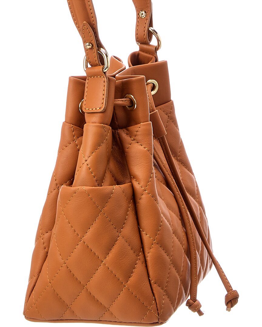 Italian Leather Bucket Bag