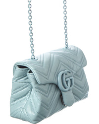 Gucci Gucci Gg Marmont Mini Leather Shoulder Bag