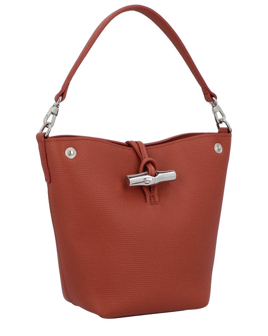 Longchamp Longchamp Le Roseau Xs Leather Bucket Bag