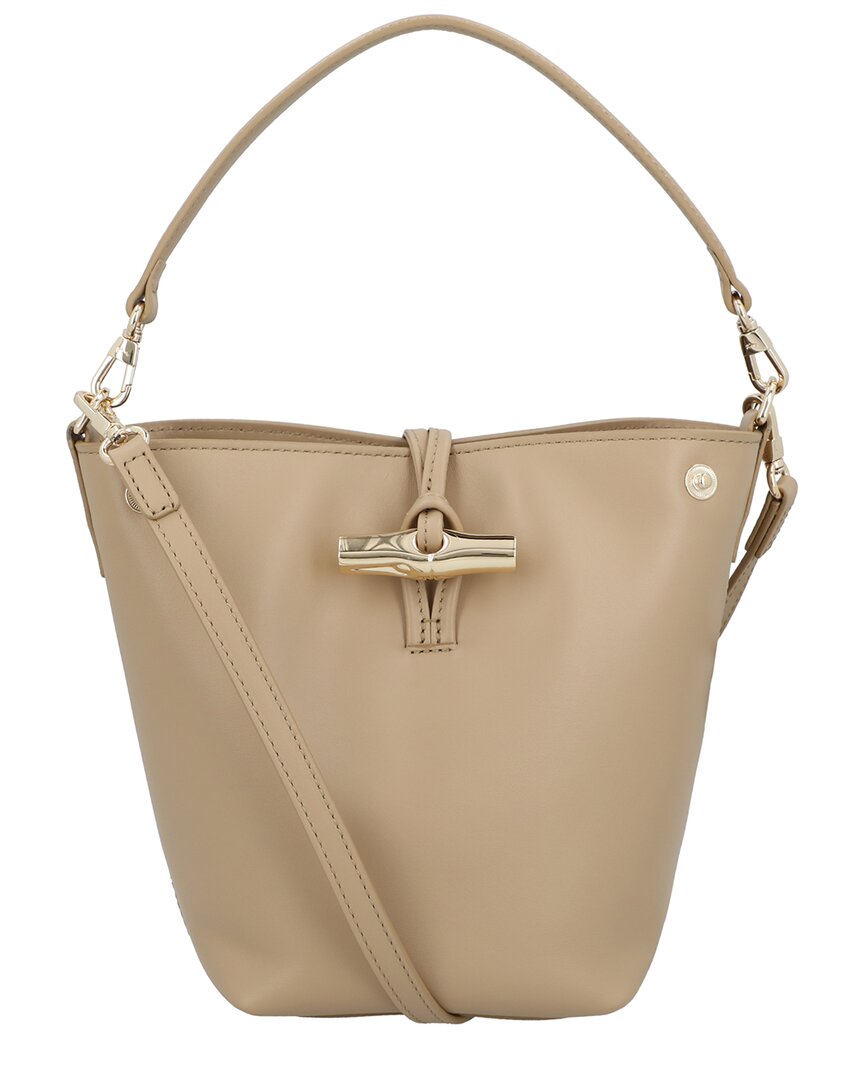 Longchamp Longchamp Le Roseau Xs Leather Bucket Bag
